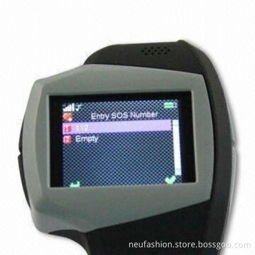GPS Bluetooth Sports Watch Mobiles with 1.33-inch TFT HD Touch Screen, Supports MP3, MP4 Players